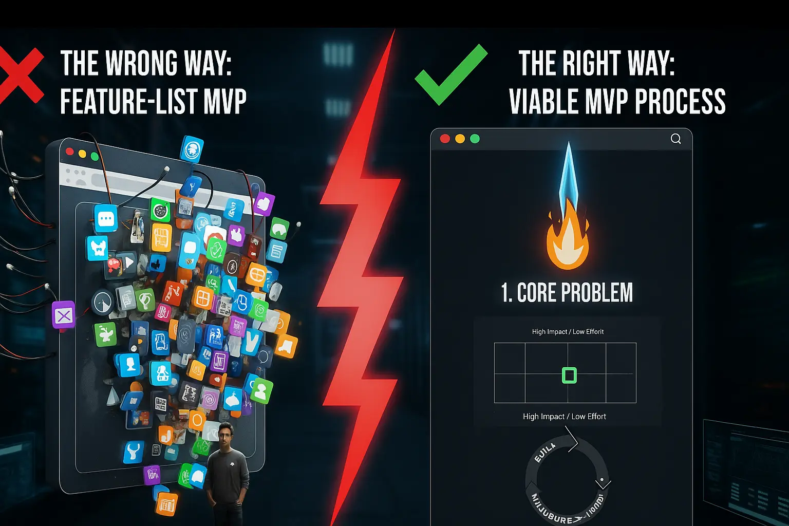 You're Building Your MVP Wrong. Here's a 3-Step Process to Launch a Product People Actually Want.